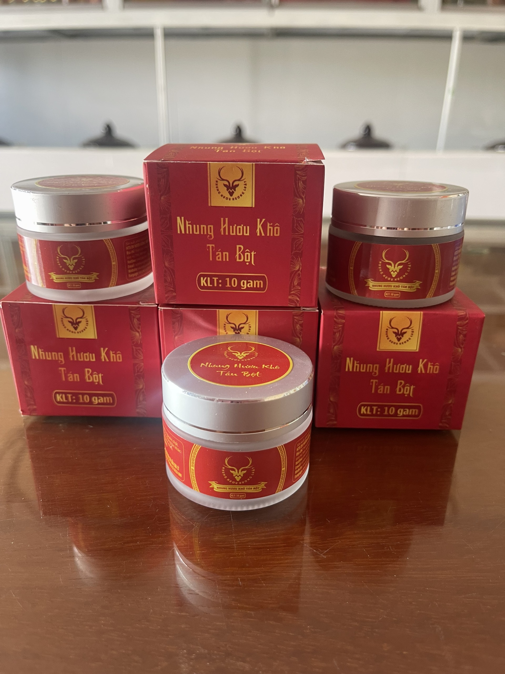 Nhung Hươu Khô tán Bột Hương Luật 10 gr