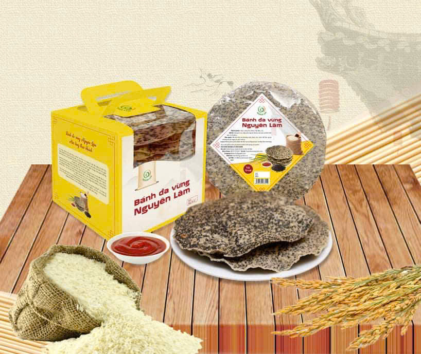 Bánh đa vừng Nguyên Lâm