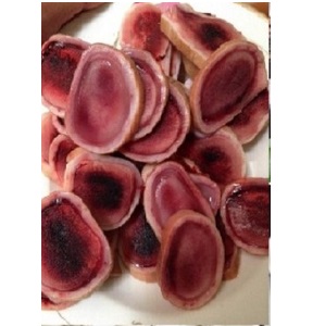 Nhung hươu khô thái lát