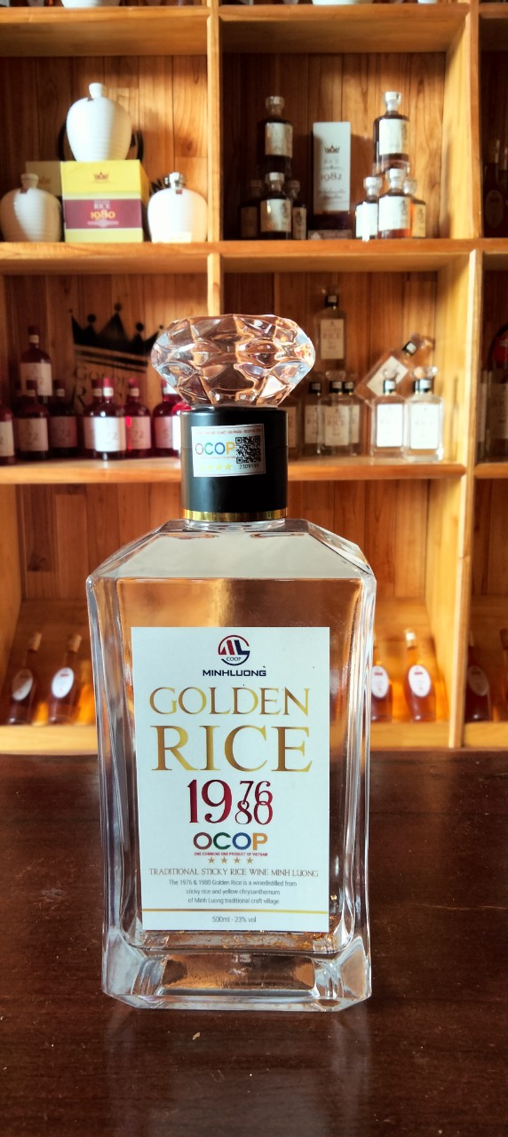 Rượu Hạ thổ vảy vàng GoldEN Rice 76&80