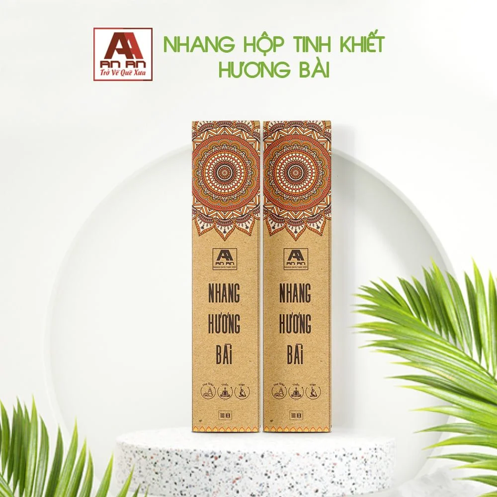 Nhang hộp tinh khiết hương bài