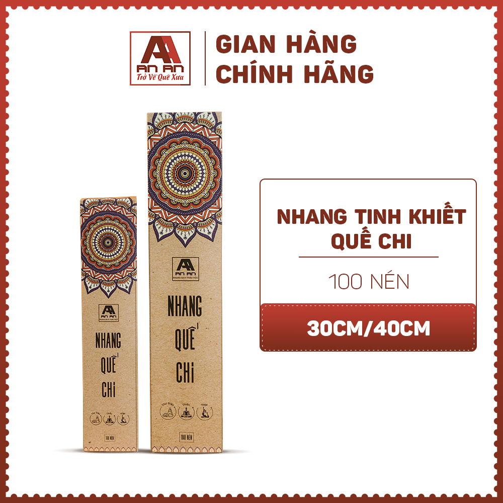 Nhang hộp tinh khiết quế chi