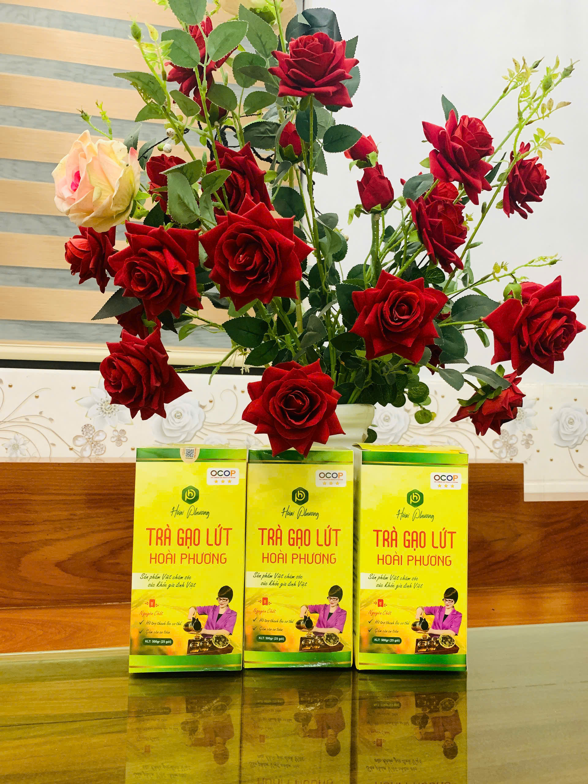 Trà gạo lứt Hoài Phương