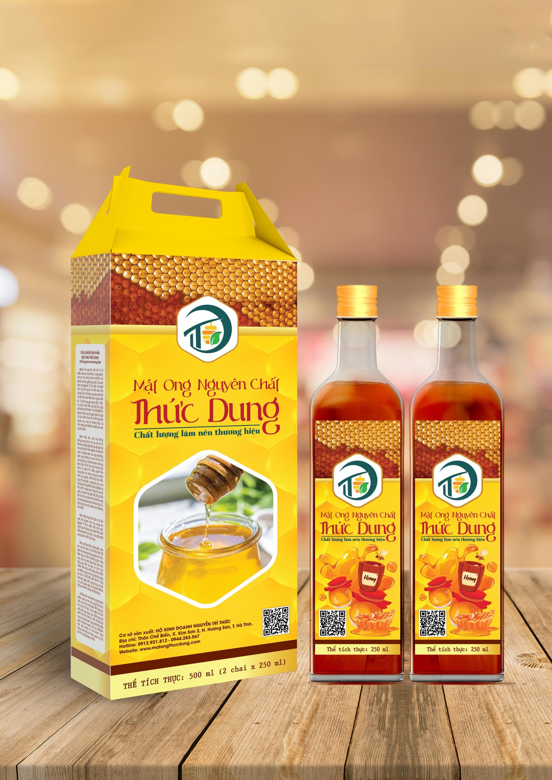 Mật ong nguyên chất Thức Dung