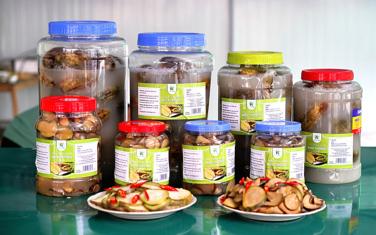 Dưa hồng muối Nga Thông