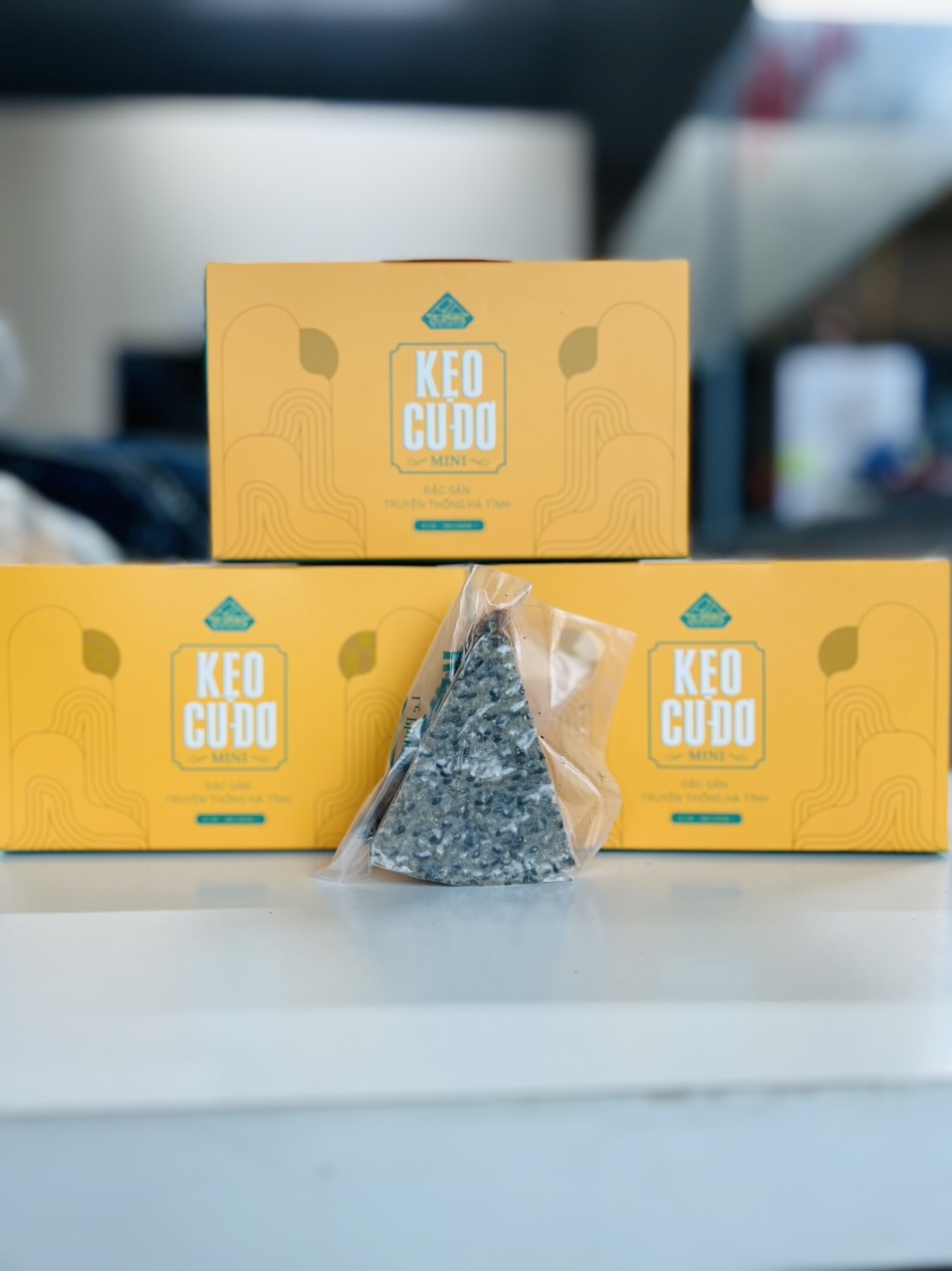 KẸO CU ĐƠ MÈ ĐEN HỘP 10 MIẾNG