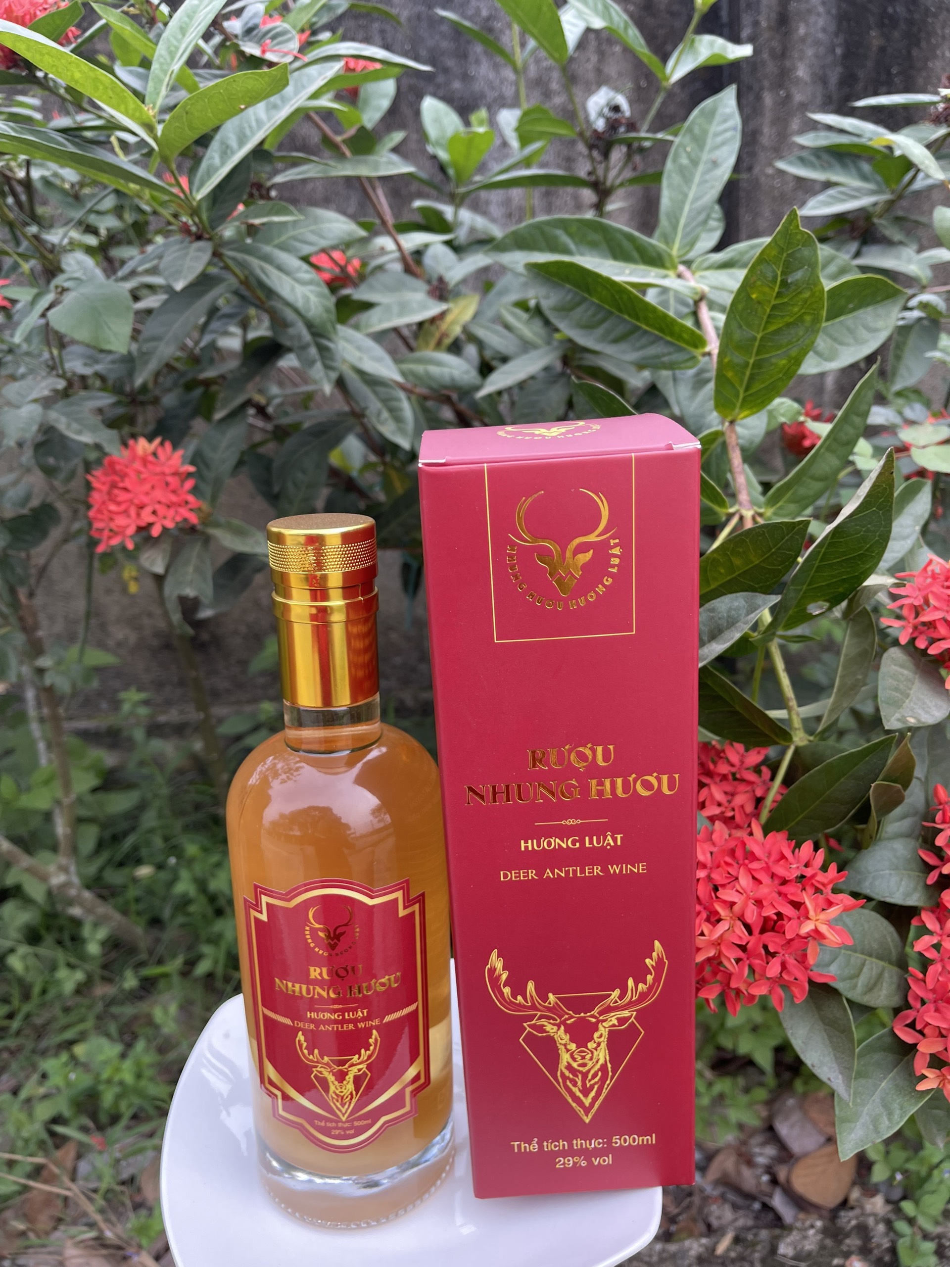 Rượu Nhung Hươu Hương Luật 500ml