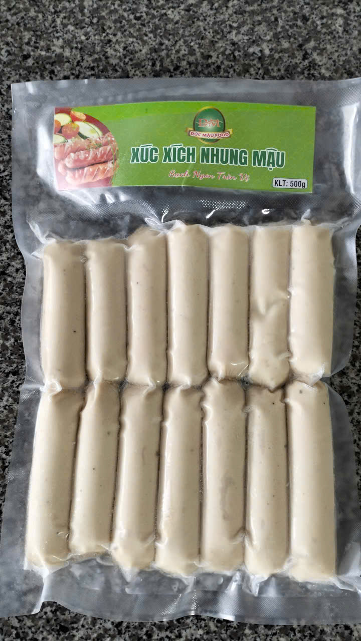 xúc xích nhung mậu